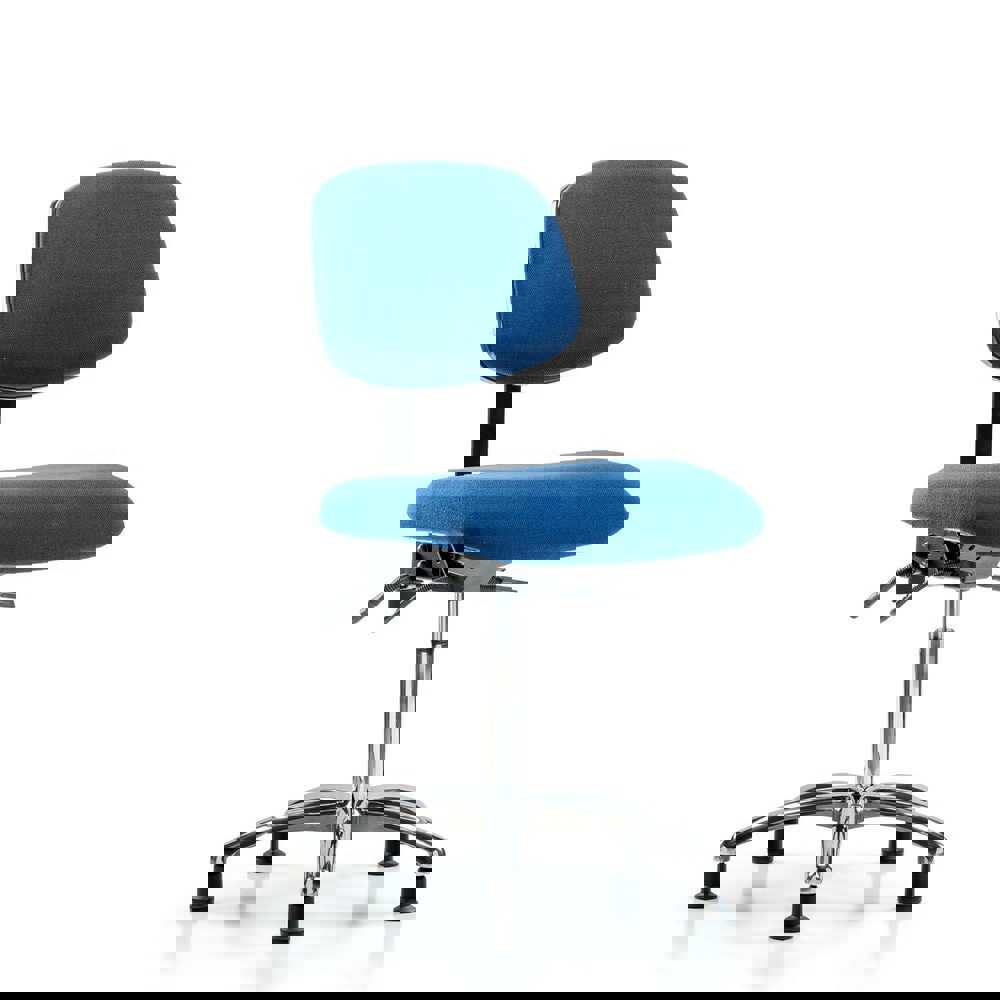 Task Chair: Conductive Cloth, Blue